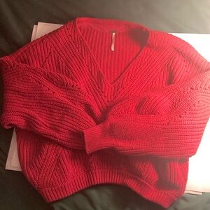Red Women's Sweater